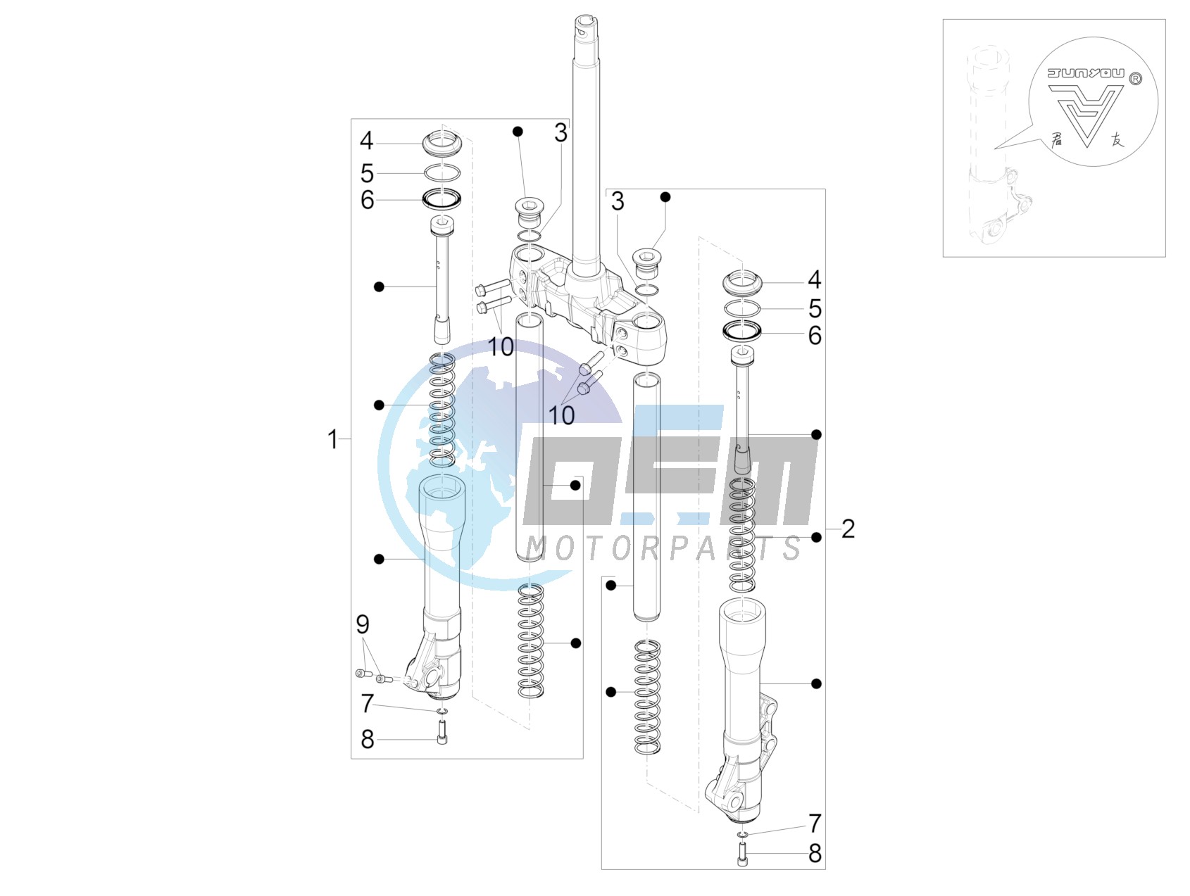 Fork's components (Mingxing)