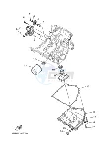 MTN320-A MTN-320-A MT-03 (B9A2) drawing OIL PUMP