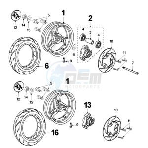 FIGHT LND FR drawing WHEELS