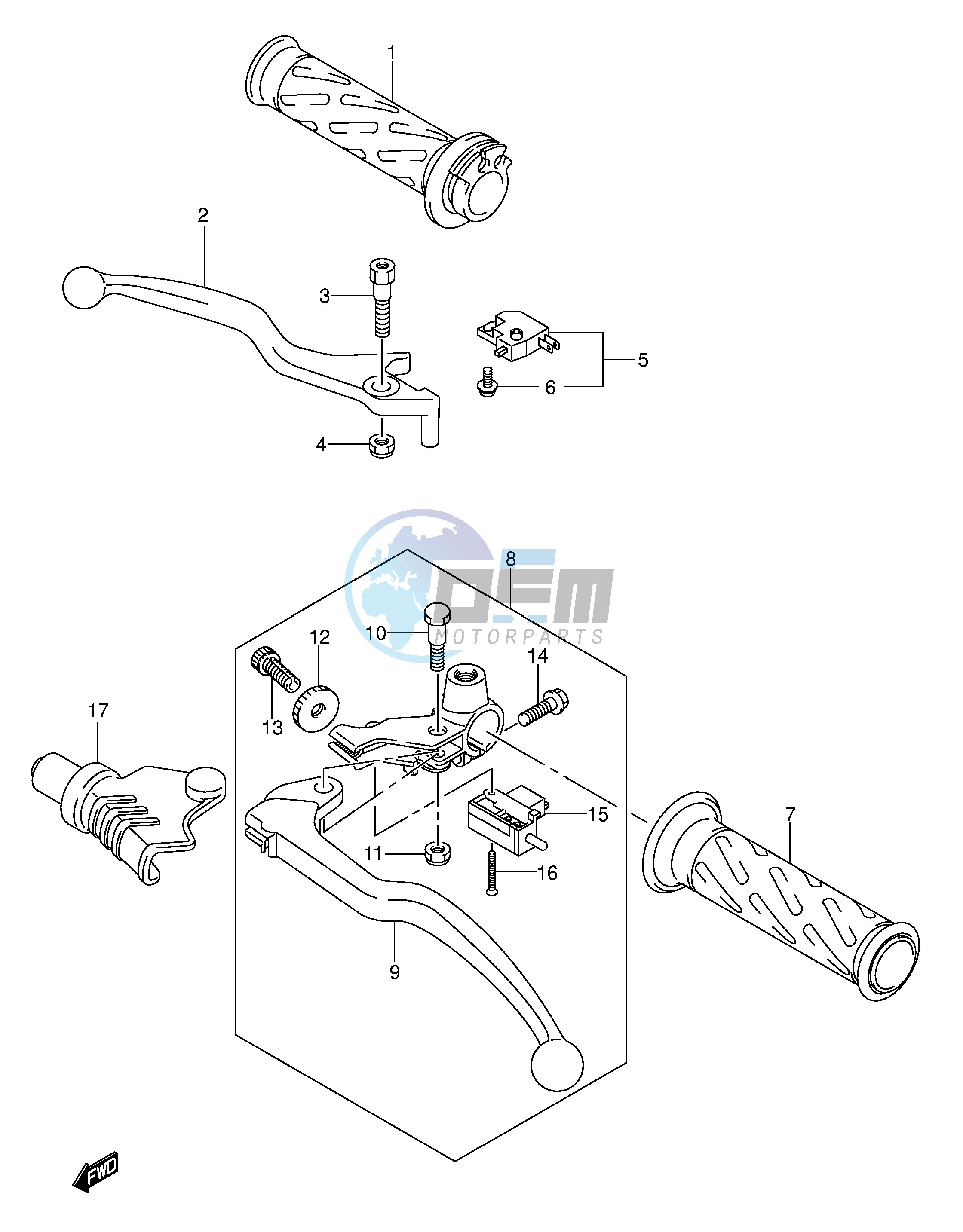 HANDLE LEVER