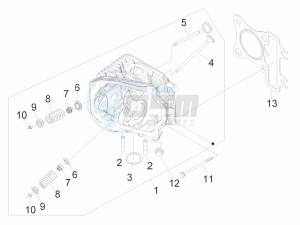 S 125 4T ie E3 College drawing Head unit - Valve