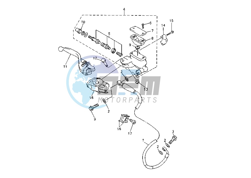 FRONT MASTER CYLINDER MY01