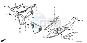 NSA700A9 France - (F / CMF MME) drawing LOWER COWL