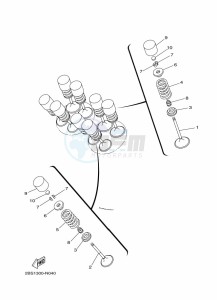 XT1200ZE XT1200ZE SUPER TENERE ABS (BP97) drawing VALVE