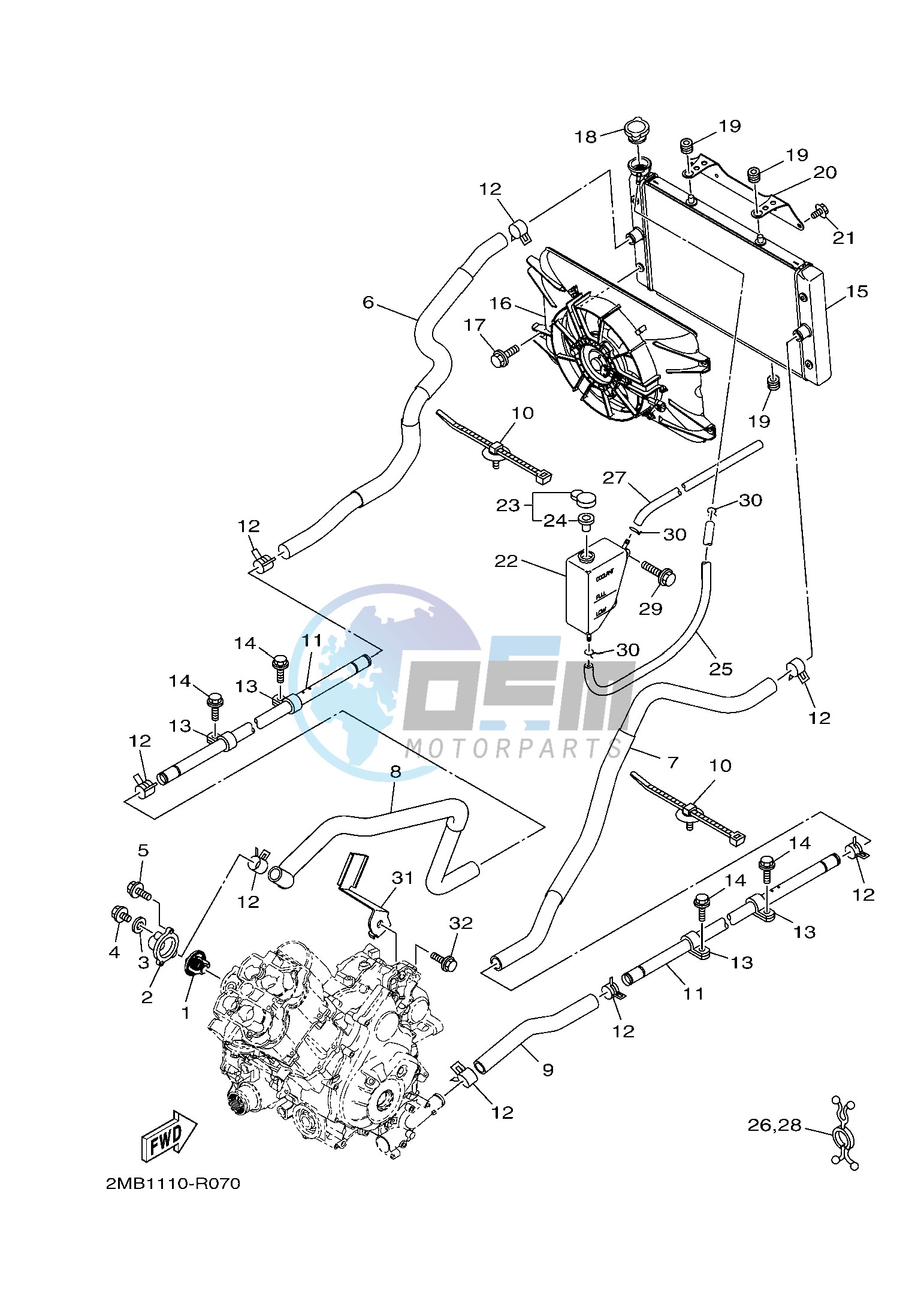 RADIATOR & HOSE