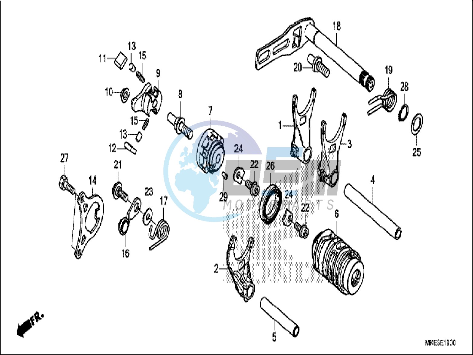 GEARSHIFT DRUM