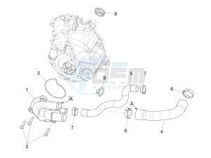 GTS 300 ie USA drawing Cooler pump