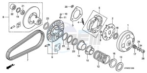 SH300A9 UK - (E / ABS MKH) drawing DRIVEN FACE