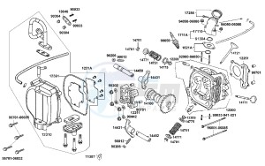 AGILITY FAT 50cc12 inch Netherlands drawing Cylinder Head