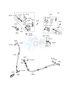 J125 SC125AGFA XX (EU ME A(FRICA) drawing Master Cylinder