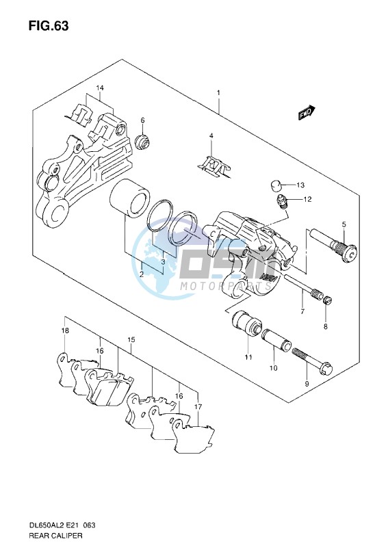 REAR CALIPER