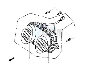 JUNGLE - drawing HEADLAMP CPL