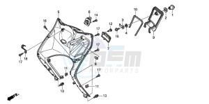 FES125A S-WING drawing INNER BOX (FES1253-5)(FES1503-5)