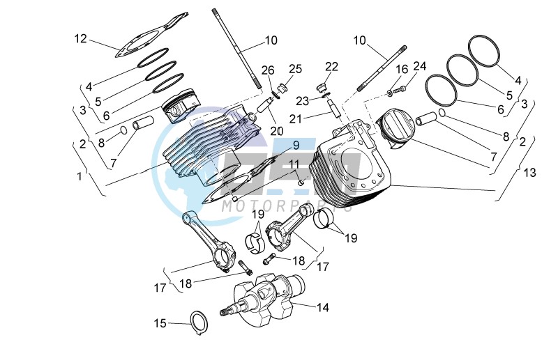 Drive shaft - Cylinder