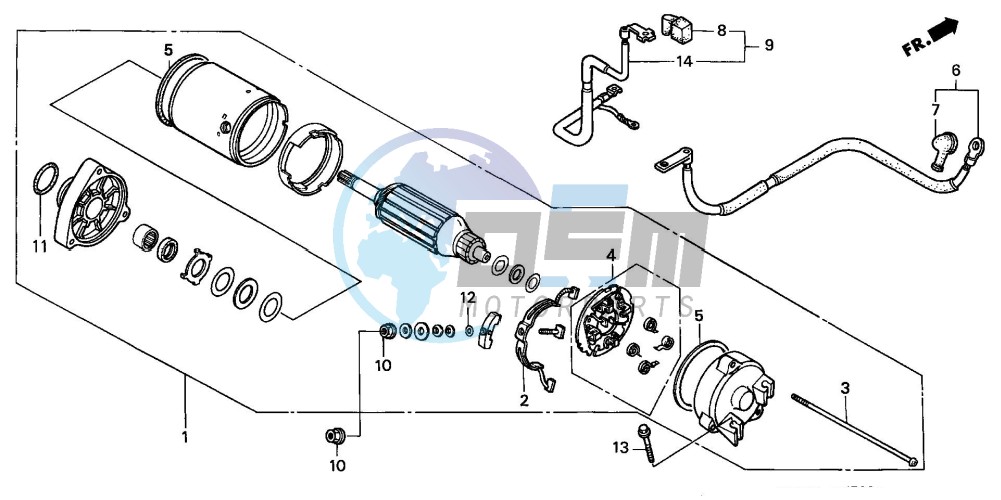 STARTING MOTOR