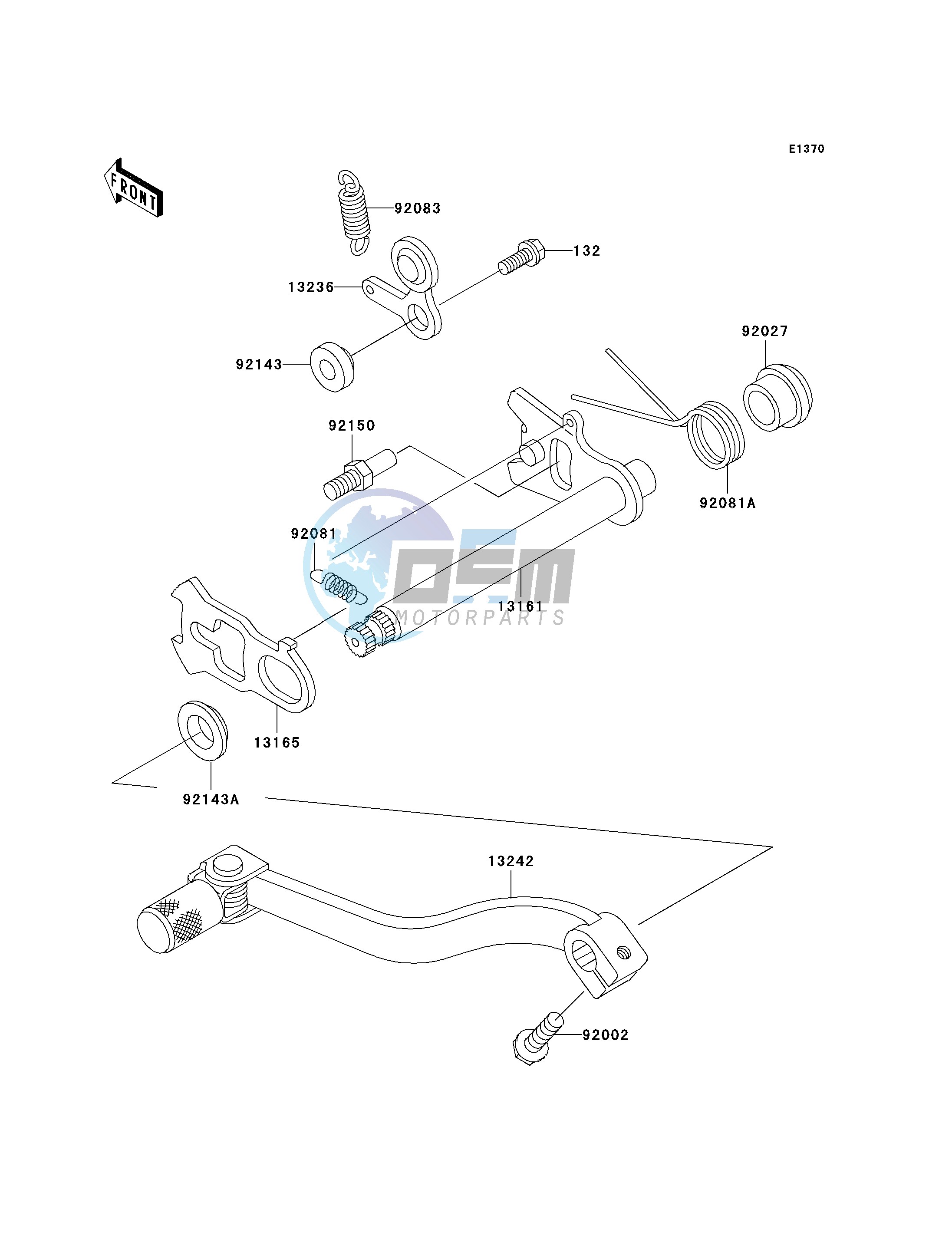 GEAR CHANGE MECHANISM