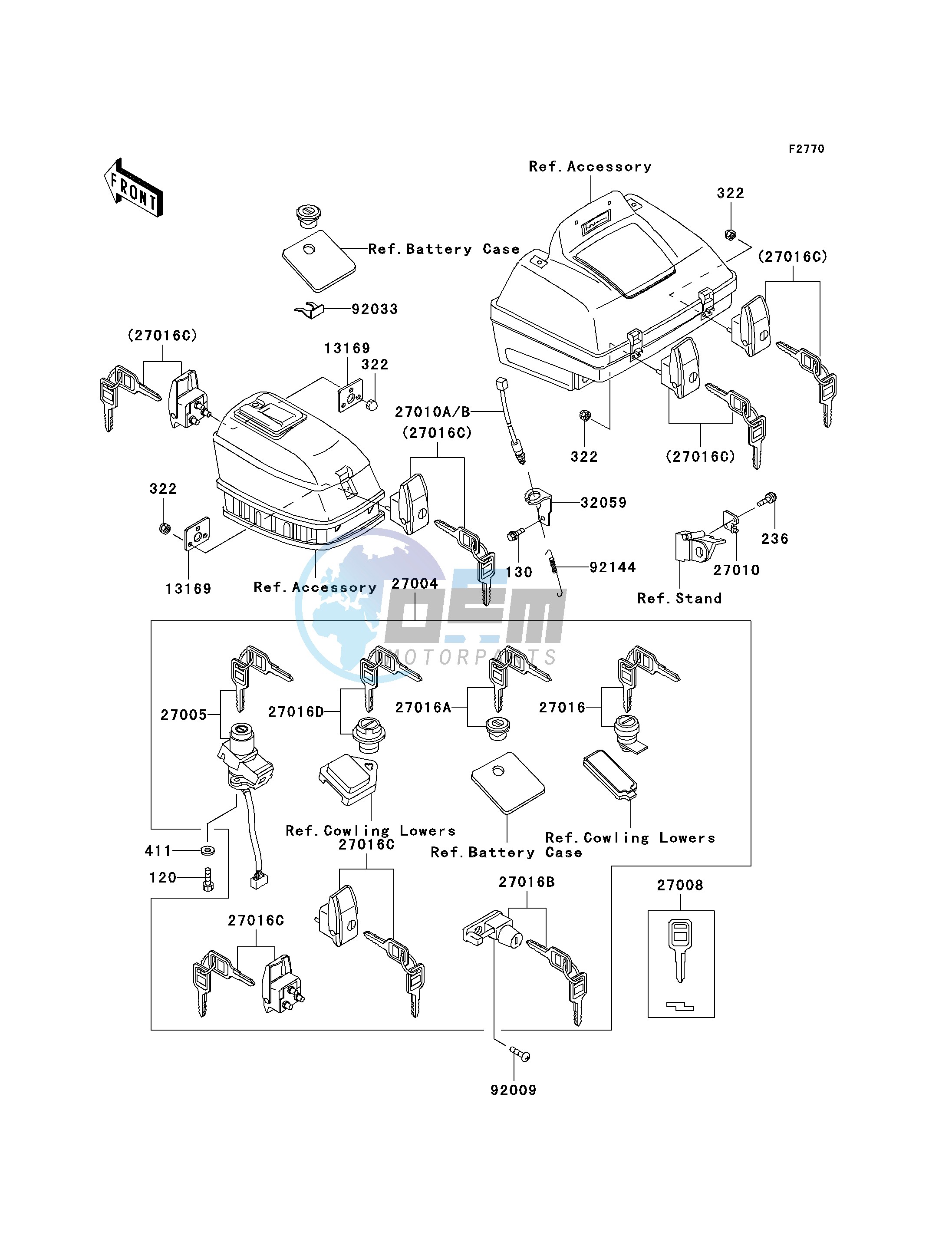 IGNITION SWITCH_LOCKS_REFLECTORS