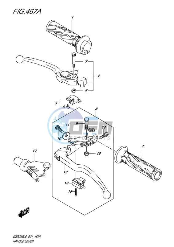 HANDLE LEVER