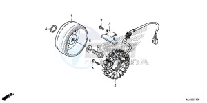 VT750C2BE Shadow - VT750C2B-E UK - (E) drawing GENERATOR