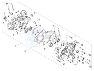 RCR 50 E4 (EMEA) drawing Crankcases I