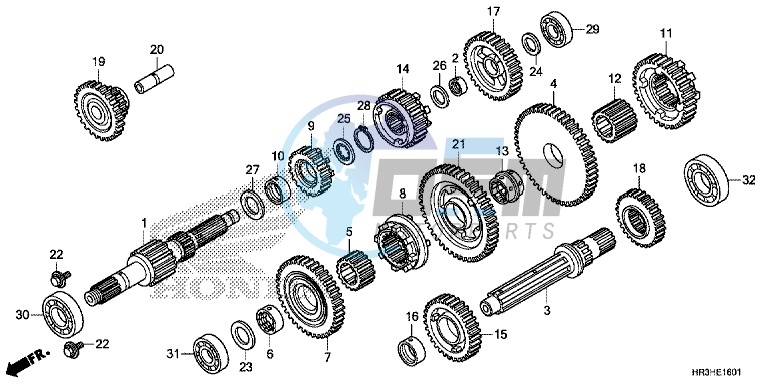 TRANSMISSION (TRX420FE1/FM1/FM2/TE1/TM1)