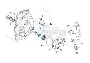 GTS 250 drawing Water pump