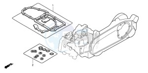 NSS250EX FORZA EX drawing GASKET KIT B