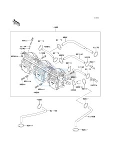 JH 900 A [900 ZXI] (A1-A3) [900 ZXI] drawing CARBURETOR