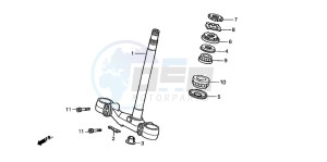 ST1100 drawing STEERING STEM