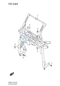 AN650 drawing LEG SHIELD BRACE