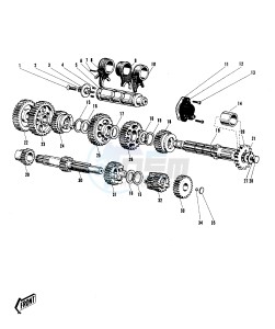 G31 M [CENTURION] (-M) 100 [CENTURION] drawing TRANSMISSION_CHANGE DRUM