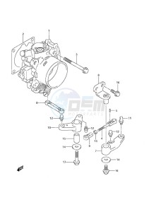 DF 140 drawing Throttle Body