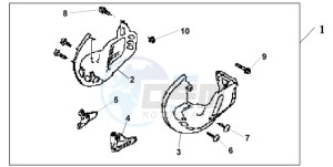 GL18009 E / MKH drawing FRONT DISK COVER