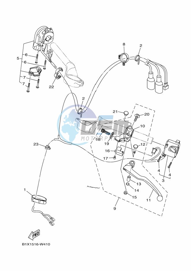 HANDLE SWITCH & LEVER