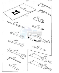 VN 1500 A [VULCAN 88] (A1-A5) [VULCAN 88] drawing TOOL