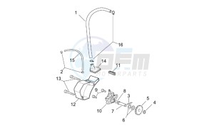 RX 50 racing 2003 drawing Oil pump