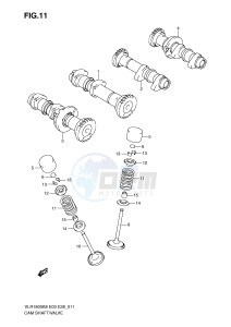 VLR1800 (E3-E28) drawing CAMSHAFT - VALVE