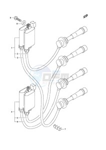 DF 140A drawing Ignition Coil