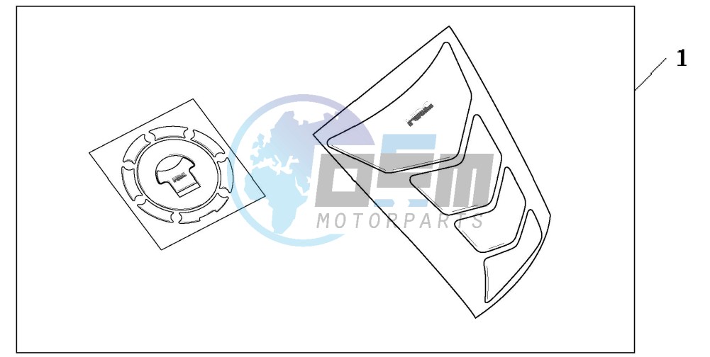 TANKPAD / FUEL LID COVER