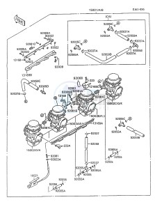 ZX 600 C [NINJA 600R] (C8-C9) [NINJA 600R] drawing CARBURETOR