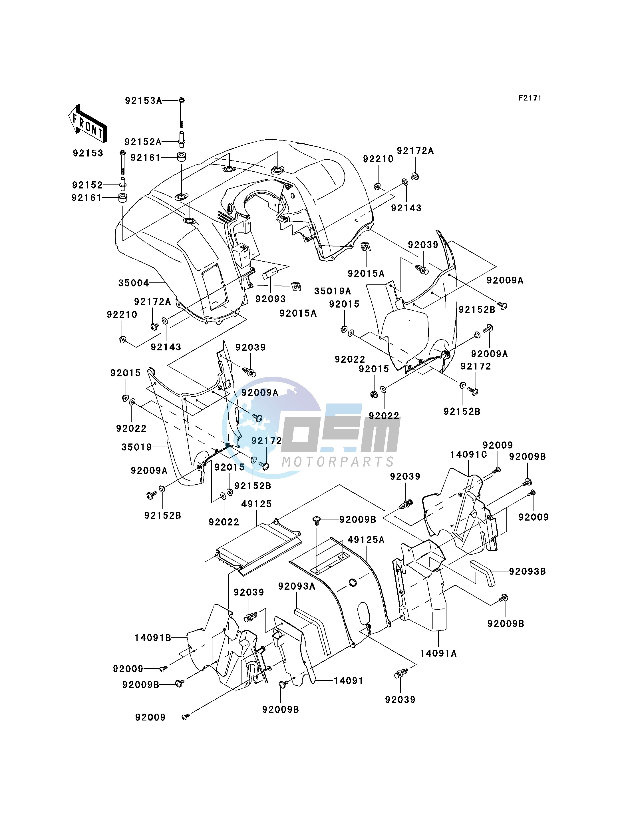 FRONT FENDER-- S- -