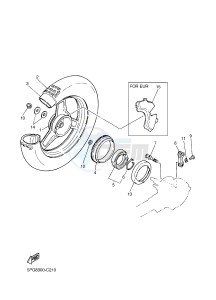 PW50 AUSTRIA drawing REAR WHEEL