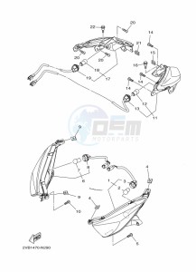 MWS125-C TRICITY 125 (BCS5) drawing FRONT FORK