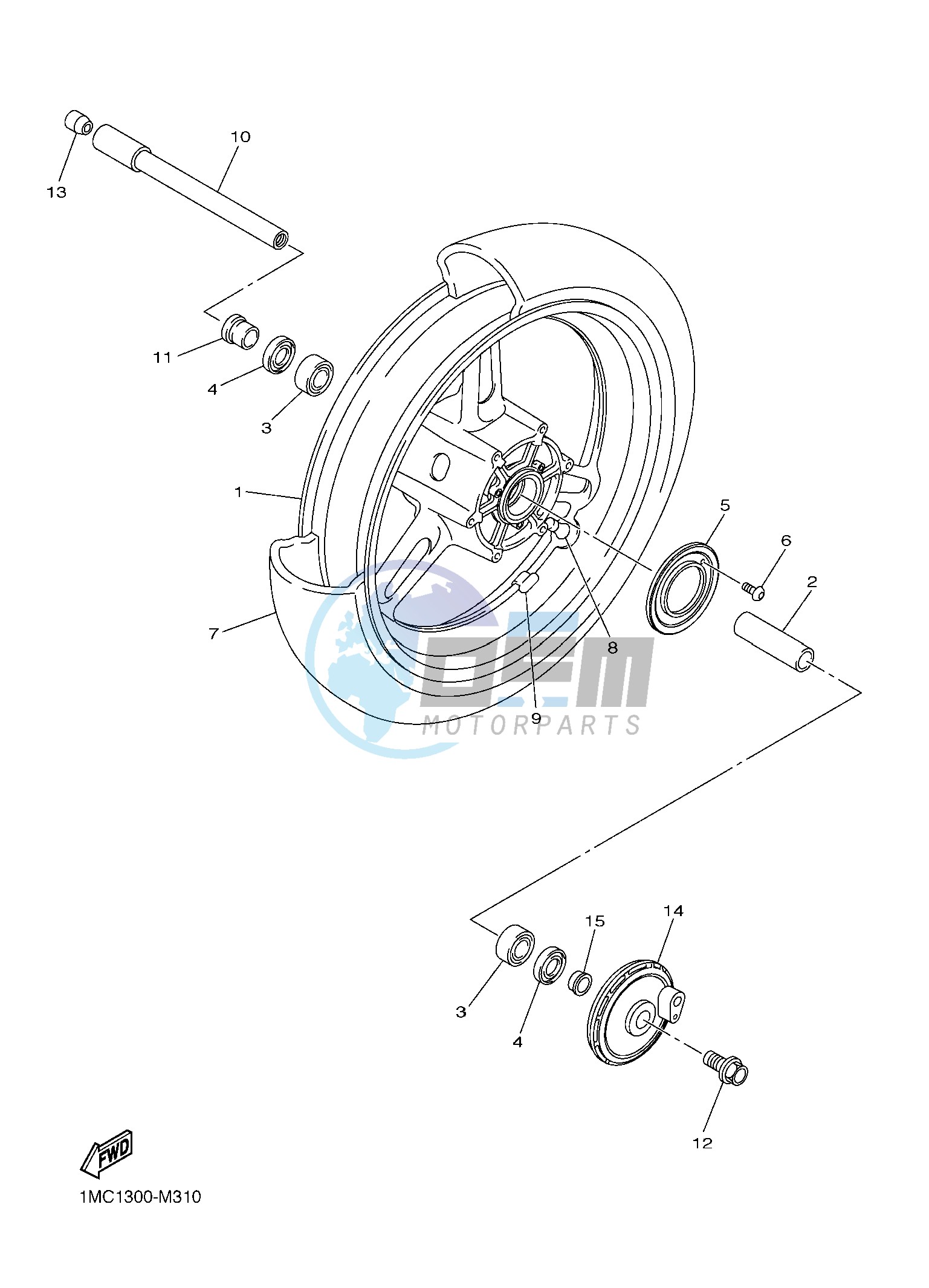 FRONT WHEEL