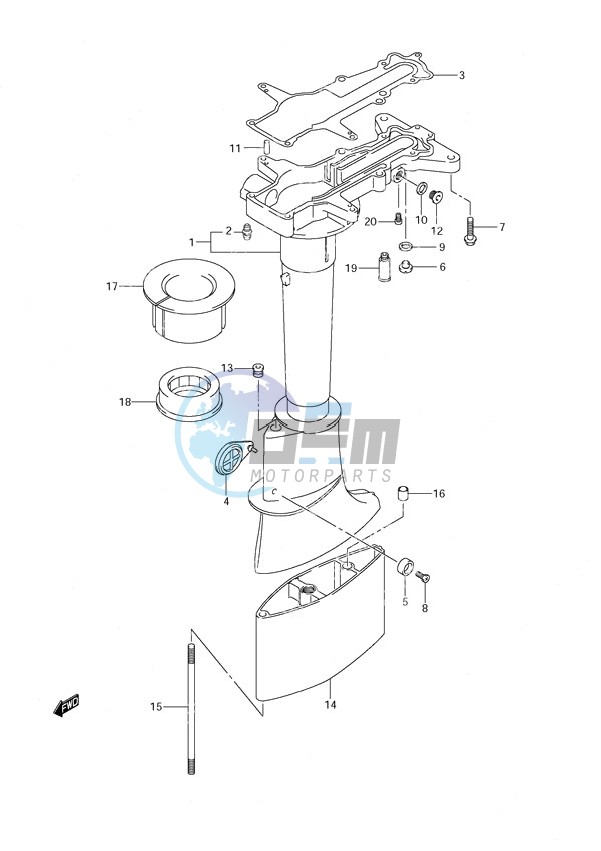 Drive Shaft Housing