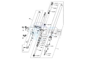 XP T-MAX ABS 500 drawing FRONT FORK