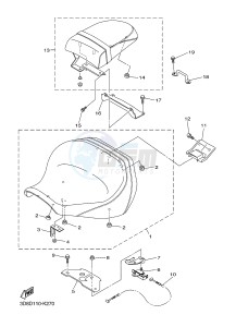 XVS1300A XVS1300A UBS MIDNIGHT STAR (1CS8) drawing SEAT