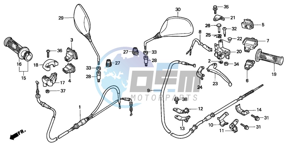 HANDLE LEVER/SWITCH/ CABLE