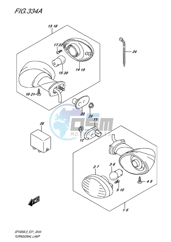 TURNSIGNAL LAMP