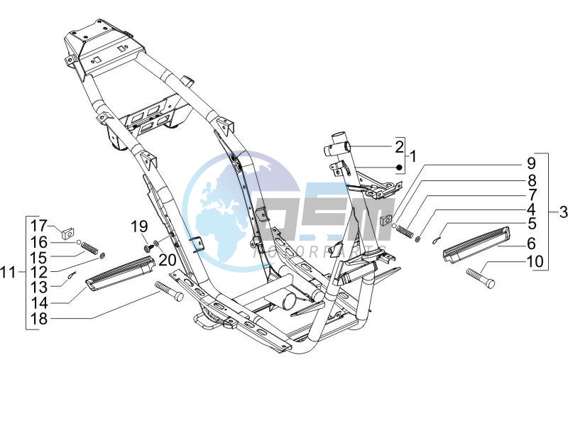 Frame bodywork